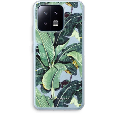 Afbeelding van Case Company® hoesje geschikt voor Xiaomi 13 Pro Bananenbladeren Soft Cover Telefoonhoesje Bescherming aan alle Kanten en Schermrand
