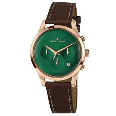 Afbeelding van Jacques Lemans 1 2067H Polshorloge Dames Quartz Retro Classic
