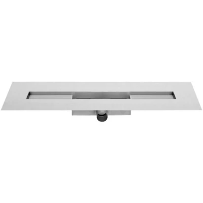 Afbeelding van Easy Drain Compact 30 TAF low tegel douchegoot 90 cm m1 waterslot mm, rvs EDM1TAFLT900