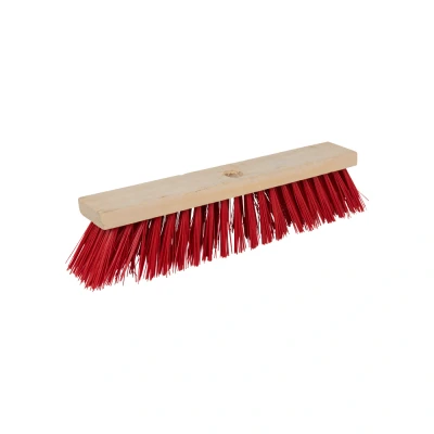 Afbeelding van GARDENGEAR Bezem nylon rood 40 cm.