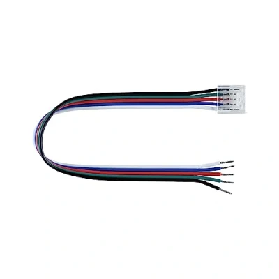 Afbeelding van Paulmann 78465 Connector RGBW Slim Feed 12mm Verbindingskabel Kabellengte: 0.21 m 24 V (l x b h) 0.215 14 5.5 mm 1 stuk(s)