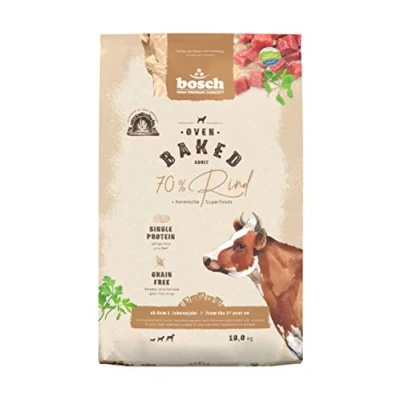 Afbeelding van 10 kg Bosch HPC Oven Baked Rundvlees Droog Hondenvoer