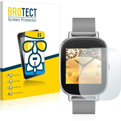 Afbeelding van BROTECT Screenprotector voor ASUS ZenWatch 2 1.45&quot; Folie Beschermfolie Beschermglas transparant