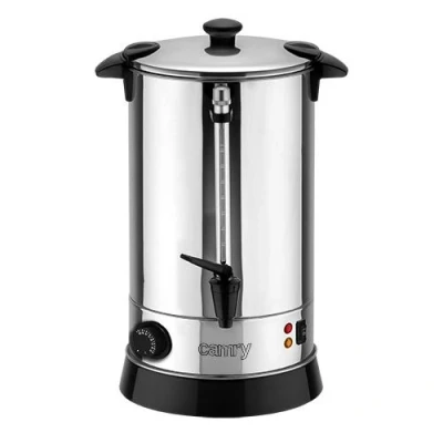 Image de Acier inoxydable bouilloire eau chaude camry cr 1267 glühweinkkocher et théière 8,8 litres deau vin chaud