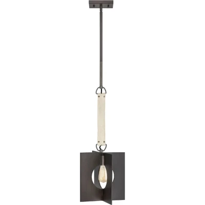 Afbeelding van Lisa McDennon by Hinkley LED Pendelarmatuur Ludlow 1X E27 Max 60W Dimbaar Brushed Graphite