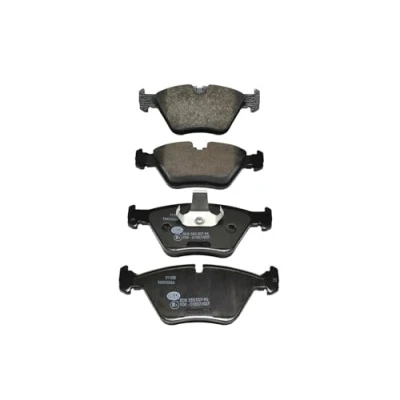 Afbeelding van HELLA 8DB 355 007 961 Remblokkenset Geschikt voor slijtage waarschuwingscontact BMW: 5 Saloon, Touring