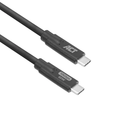 Afbeelding van ACT USB 3.0 10Gbps 60W Type C kabel, 3 meter
