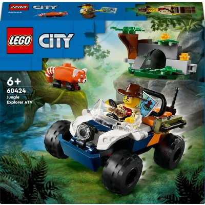 Afbeelding van LEGO® CITY 60424 Jungle onderzoeker quad