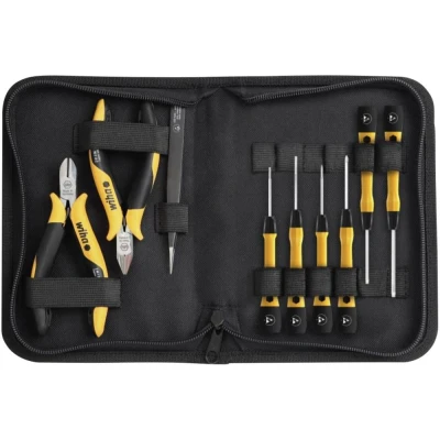 Afbeelding van Wiha 43994 Gereedschapsset ESD Incl. tas 9 delig