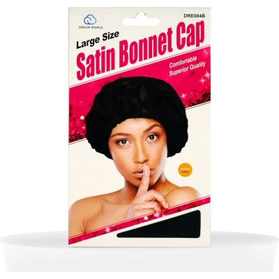 Afbeelding van Dream Large Size Satin Bonnet Cap