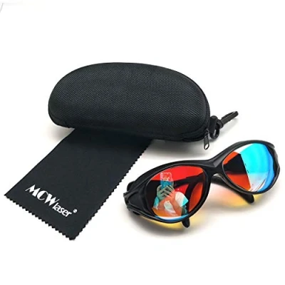 Afbeelding van MCWlaser Laserveiligheidsbril CO2 1064 nm en 532 Laser eyewear voor YAG Fiber Marking Cuttinge Inner Carving Hair Pigmentatie Tattoo Removal Beauty Treatment Instrument EP 27