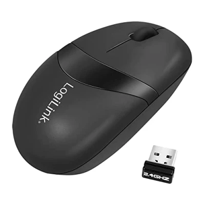 Afbeelding van LogiLink ID0114 muis RF Draadloos Optisch 1200 DPI Ambidextrous Zwart