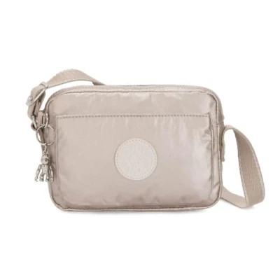 Image de Kipling ABANU Petit sac à bandoulière, Metallic Glow (Argent)