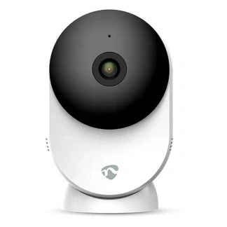Afbeelding van Nedis SmartLife Camera voor Binnen Wi Fi 3MP Full HD 1296p / 2304x1296 Pan tilt Cloud Opslag (optioneel) microSD (niet inbegrepen) Onvif Met bewegingssensor Nachtzicht Wit