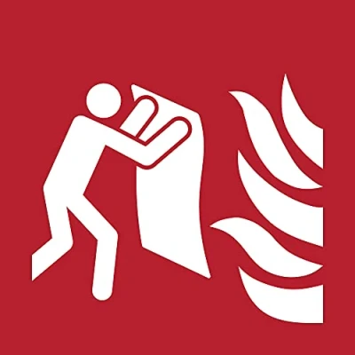 Afbeelding van Pictogram Tarifold branddeken 200x200mm