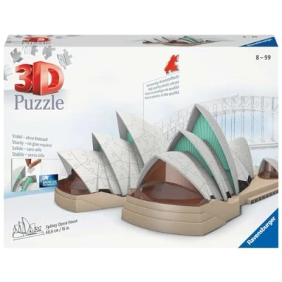 Afbeelding van Ravensburger Opernhaus Sydney Puzzel voor kinderen, Maat: One Size, Multi coloured