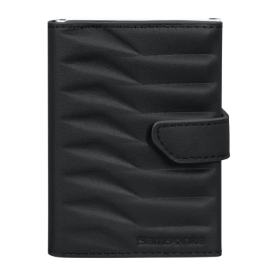 Afbeelding van Samsonite Creditcardhouder Alu Fit 202 Slide Up Wallet Black