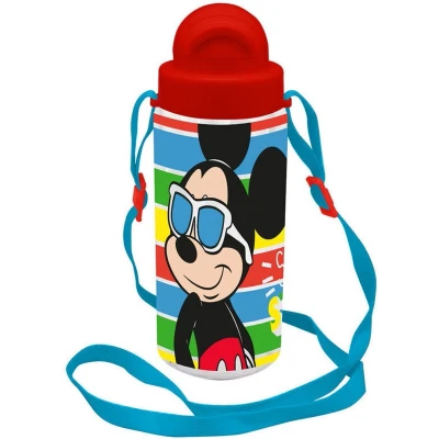 Afbeelding van Drinkfles Mickey Mouse met rietje 500ML