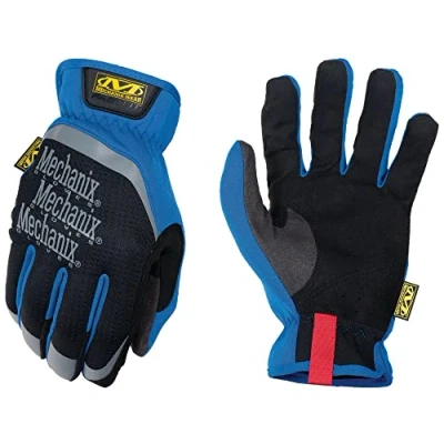 Afbeelding van Mechanix Wear Fastfit handschoenen (groot, blauw)