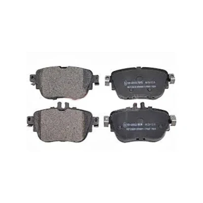 Afbeelding van HELLA 8DB 355 025 781 Remblokkenset Geschikt voor slijtage waarschuwingscontact Met remzadelschroef toebehoren MERCEDES BENZ: E Class Saloon