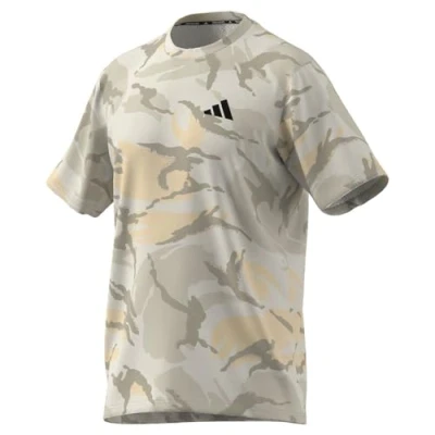 Afbeelding van adidas Train Essentials Seasonal Camo Tee T shirt voor heren