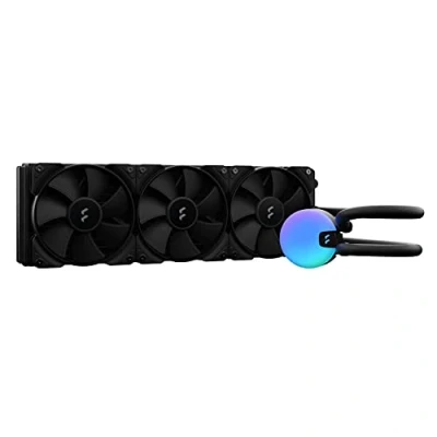 Afbeelding van Fractal Design Lumen S36 V2 Vloeistofkoelsysteem processor afmeting radiator: 360 mm voor: Intel LGA 1150, 1151, 1155, 1156, 1366, 2011, 2011 3, 2066 AMD AM5, AM4, AM3, AM3+, AM2, AM2+, FM2+, FM2, FM1 3x 120 RGB Fans zwart