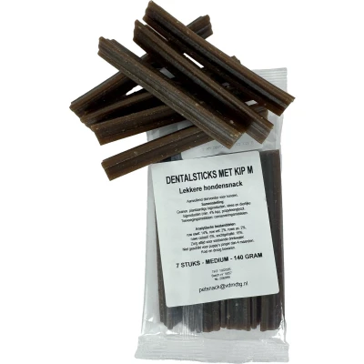 Afbeelding van M 16x7 st I am dental sticks met kip