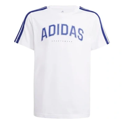 Afbeelding van adidas Mixte enfant CODES COLLEGIATE GRAPHIC T SHIRT, white, 7 8 Years