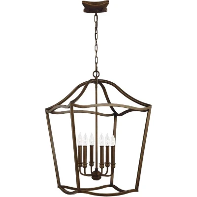 Afbeelding van Bohemian Hanglamp Steady Lighting Metaal E14 L: 51.4cm Voor Binnen Woonkamer Eetkamer Brons