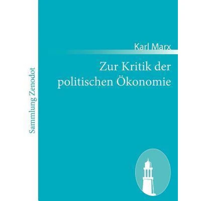 Afbeelding van Zur Kritik der politischen Ökonomie