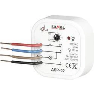 Afbeelding van Zamel ASP 02 Trappenhuislichtautomaat Inbouw (in muur of meubel) 230 V