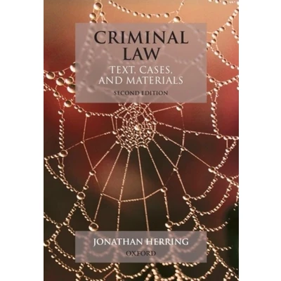 Afbeelding van Criminal Law: Text, Cases and Materials
