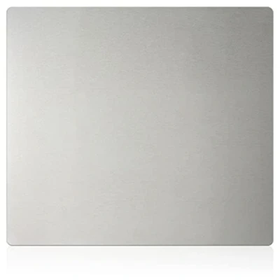 Afbeelding van WENKO Spatbescherming van roestvrij staal, afdekplaat voor glaskeramische kookplaten en inductie, snijplank, 56 x 47 cm, mat