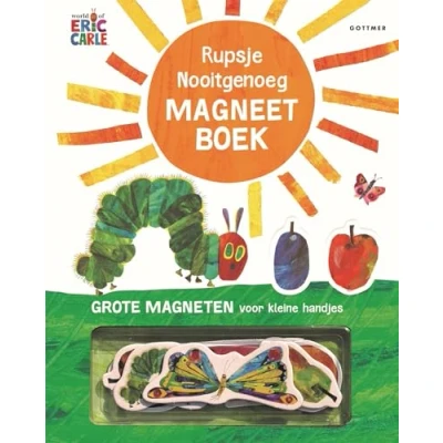Afbeelding van Rupsje Nooitgenoeg magneetboek