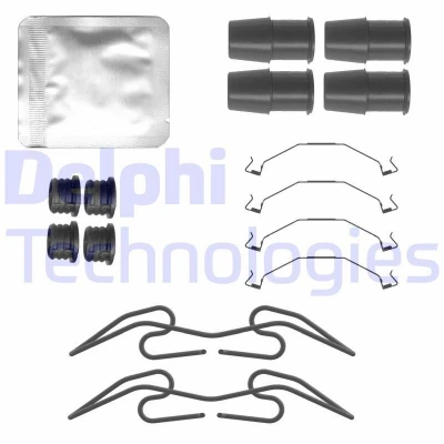 Afbeelding van DELPHI LX0783 Accessoireset, schijfremblok AUDI: A5 B9 Coupe