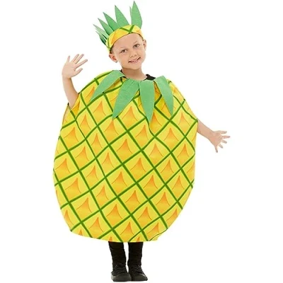 Afbeelding van FUNIDELIA Ananas kostuum voor kinderen Maat: 104 113 cm
