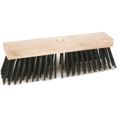 Afbeelding van Straatbezem staaldraad 30cm