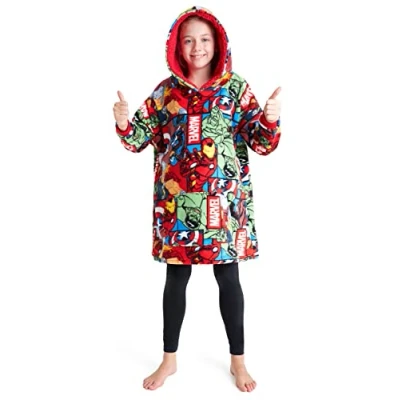 Afbeelding van Marvel Kinderhoodie oversized trui van fleece Avengers, Meerkleurig