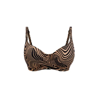 Afbeelding van Fantasie Bikinitop, Dames, Maat: 90xE, Mocha