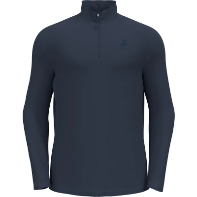 Afbeelding van ODLO MID Layer 1/2 Berra Fleece trui, Heren, Maat: 42/44, Dark sapphire