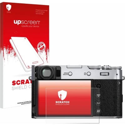 Afbeelding van upscreen Screenprotector voor Fujifilm X100V Folie Beschermfolie transparant
