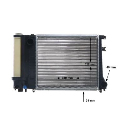 Afbeelding van Mahle Original Radiateur CR 483 000S