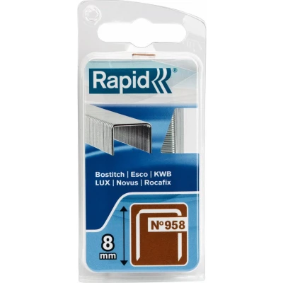 Afbeelding van Rapid 40109542 Nieten No. 958 Gegalvaniseerd 8mm (2000st)