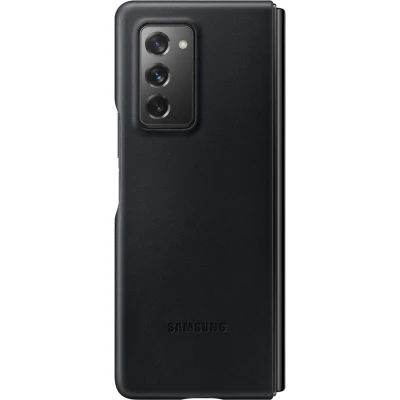 Afbeelding van Samsung leather Hoesje Galaxy Fold 2 Zwart