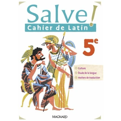 Image de Salve ! Latin 5e (2022) Cahier