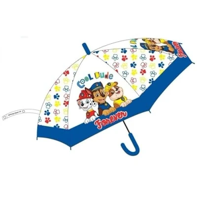 Afbeelding van Paw Patrol Paraplu Kinderparaplu Cool Dude Forever Transparant