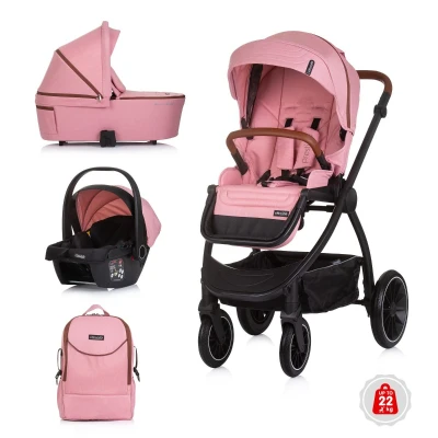 Afbeelding van Chipolino Kinderwagen Prestige 3 in 1 Marshmallow