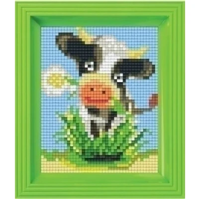 Afbeelding van Pixelhobby geschenkset Koe 31205