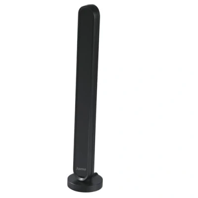Afbeelding van Hama Binnenantenne (digitale radio ontvangstantenne (Dab/Dab+) en analoog FM, versterking van het actieve signaal tot 30 DB, kabel 1,5 m, F stekker, netvoeding) zwart