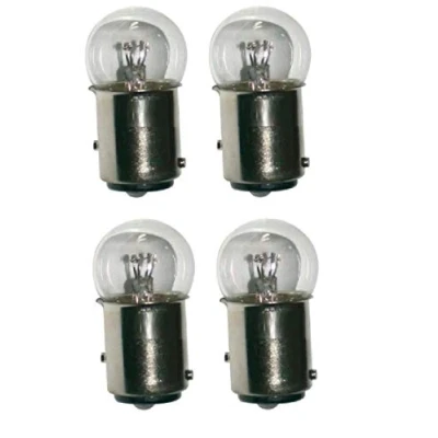 Afbeelding van 4 x lamp, 12 V, 18/5 W, BAY15D, achterlicht, stoplamp, dubbele folie, auto, motorfiets, scooter, mobiel